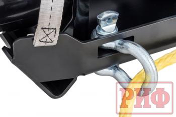 55 949 р. Лебёдка переносная РИФ 9000SR c облегчённой площадкой и проводами (синтетический трос) РИФ ewg9000usr-kit1  с доставкой в г. Белгород. Увеличить фотографию 5
