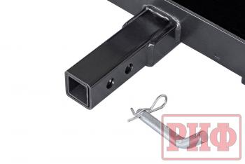 57 139 р. Лебёдка переносная РИФ 9000U c квадратом для фаркопа, стальной трос (облегченная) РИФ ewg9000u-kit3.1  с доставкой в г. Белгород. Увеличить фотографию 6