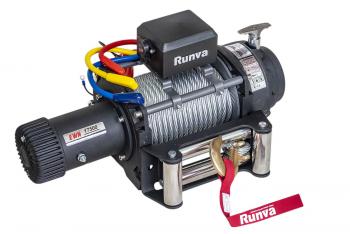 81 149 р. Лебёдка электрическая (индустр.) 24V Runva 17500 lbs 7960 кг RUNVA ewn17500s24v  с доставкой в г. Белгород. Увеличить фотографию 2