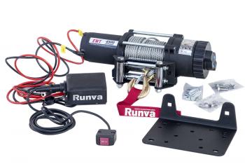 25 849 р. Лебёдка электрическая 12V Runva 4500 lbs 2041 кг RUNVA ewt4500a  с доставкой в г. Белгород. Увеличить фотографию 2