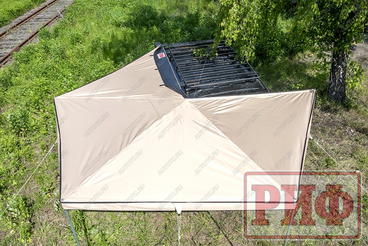 24 599 р. Маркиза автомобильная РИФ веерная 2,5х2,0 м (левая) РИФ rifavf062020601  с доставкой в г. Белгород