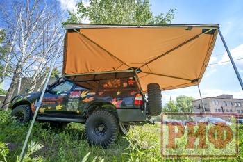 24 599 р. Маркиза автомобильная РИФ веерная 2,5х2,0 м (левая) РИФ rifavf062020601  с доставкой в г. Белгород. Увеличить фотографию 14