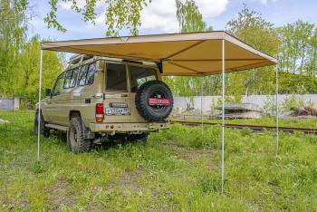 28 320 р. Маркиза автомобильная РИФ веерная 2,5х2,5 м (правая) РИФ rifavf062525602  с доставкой в г. Белгород. Увеличить фотографию 24