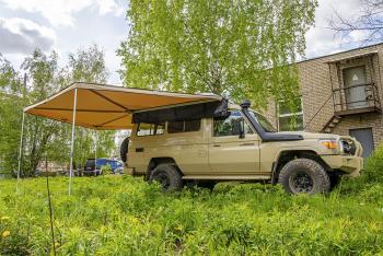 28 320 р. Маркиза автомобильная РИФ веерная 2,5х2,5 м (правая) РИФ rifavf062525602  с доставкой в г. Белгород. Увеличить фотографию 6