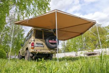 33 649 р. Маркиза автомобильная РИФ комбинированная (прямоугольная с веерной частью) 2,5х2,5 м (правая) РИФ rifavf072525602  с доставкой в г. Белгород. Увеличить фотографию 20