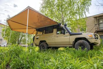 33 649 р. Маркиза автомобильная РИФ комбинированная (прямоугольная с веерной частью) 2,5х2,5 м (правая) РИФ rifavf072525602  с доставкой в г. Белгород. Увеличить фотографию 17