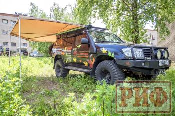 26 999 р. Маркиза автомобильная РИФ комбинированная (прямоугольная с веерной частью) 2,5х2,0 м (правая) РИФ rifavf072020602  с доставкой в г. Белгород. Увеличить фотографию 10