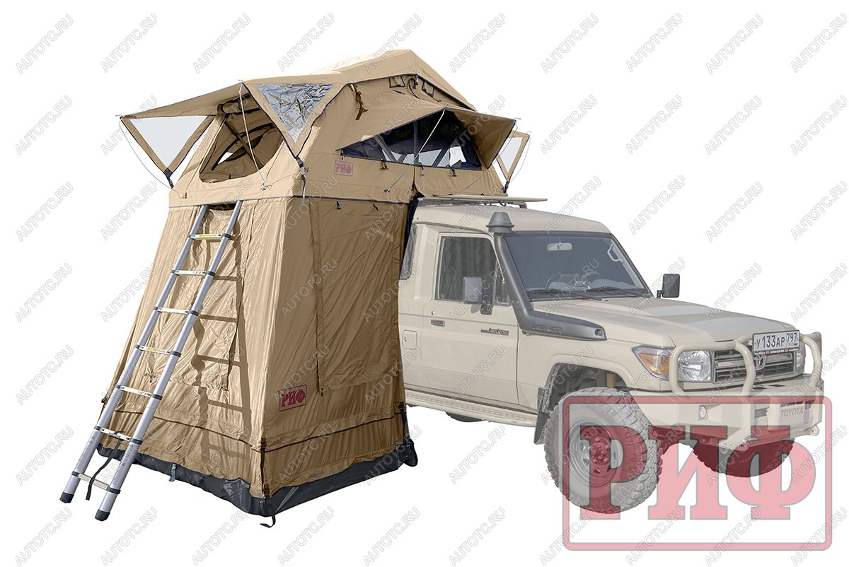 21 419 р. Тамбур к палатке РИФ Soft RT01-120, тент песочный РИФ rifan0112060000  с доставкой в г. Белгород