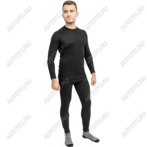 1 499 р. Термобелье комплект Helios Tex Thermo Sport, цв.черный р.54-56182-188, XXL HELIOS 199489  с доставкой в г. Белгород