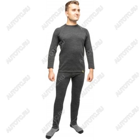 3 499 р. Термобелье комплект Helios Thermo-Merino, цв.темно-серый р.48-50170-176, L HELIOS 144620  с доставкой в г. Белгород
