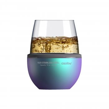 2 379 р. Термобокал для вина WINE KUZIE 440 мл, мультиколор ASOBU stl24.29  с доставкой в г. Белгород. Увеличить фотографию 2