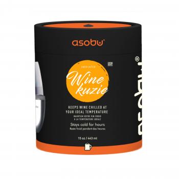2 159 р. Термобокал для вина WINE KUZIE 440 мл, черный ASOBU stl24.06-black  с доставкой в г. Белгород. Увеличить фотографию 7