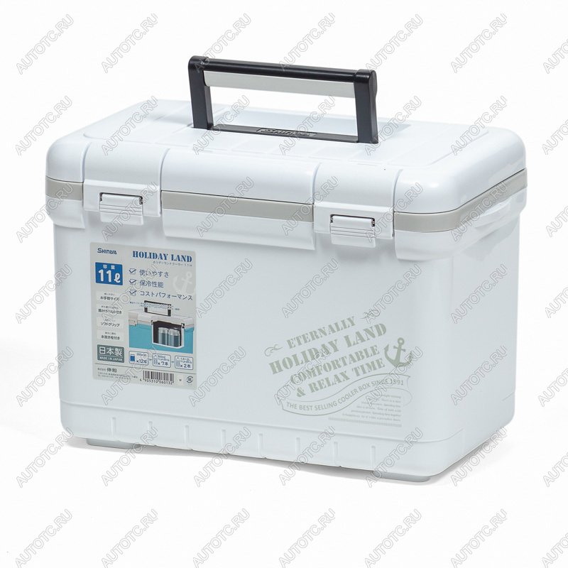 5 999 р. Термобокс SHINWA Holiday Land Cooler 11H белый SHINWA hlc-11h-w  с доставкой в г. Белгород