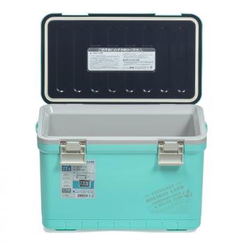 9 349 р. Термобокс SHINWA Holiday Land Cooler 22H синий SHINWA hlc-22h-bl  с доставкой в г. Белгород. Увеличить фотографию 2