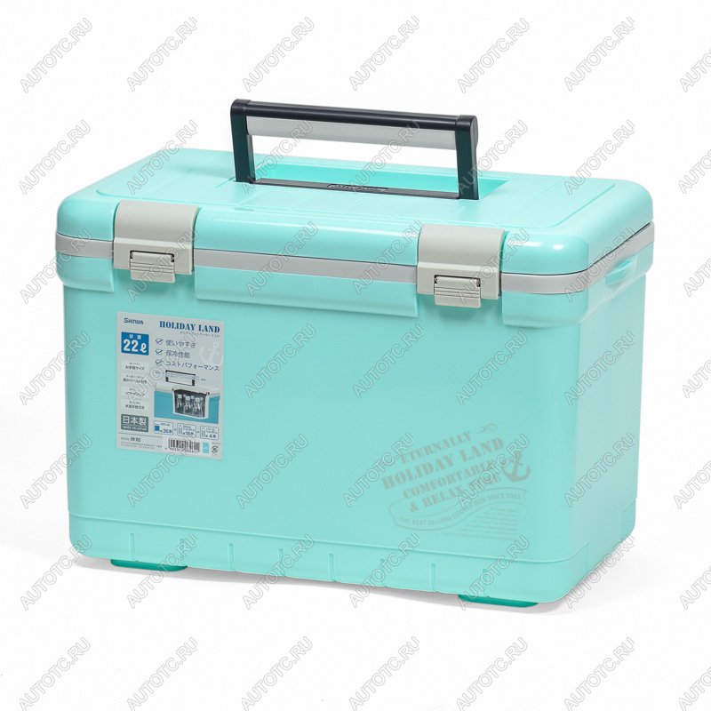 9 349 р. Термобокс SHINWA Holiday Land Cooler 22H синий SHINWA hlc-22h-bl  с доставкой в г. Белгород