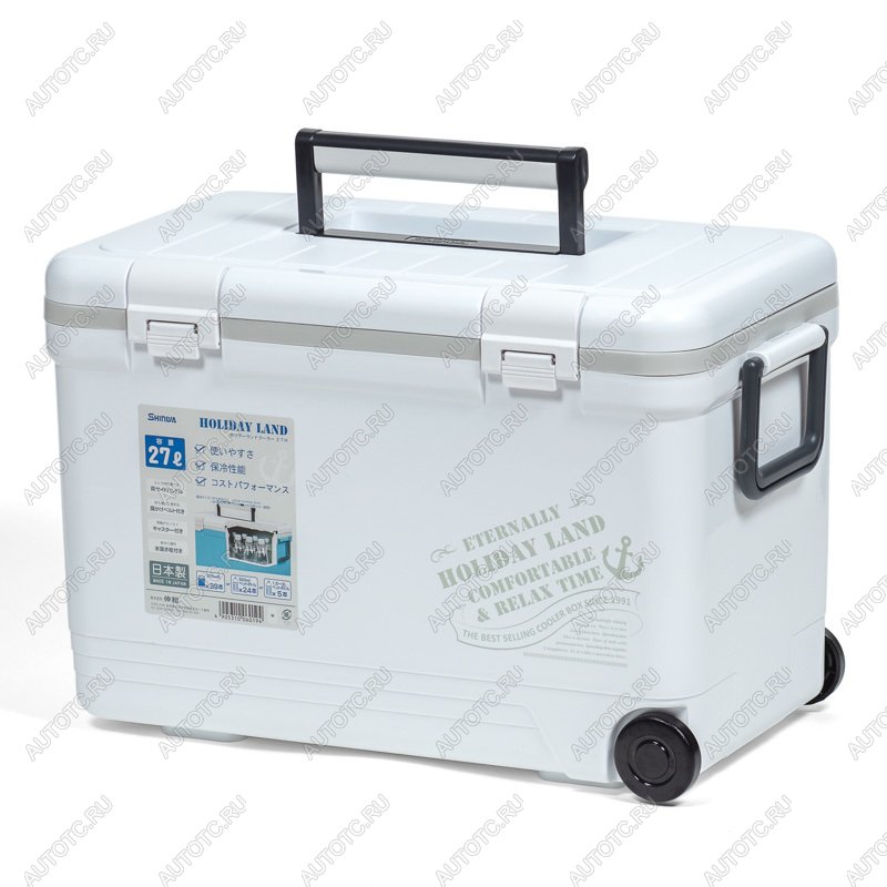 10 749 р. Термобокс SHINWA Holiday Land Cooler 27H белый SHINWA hlc-27h-w  с доставкой в г. Белгород