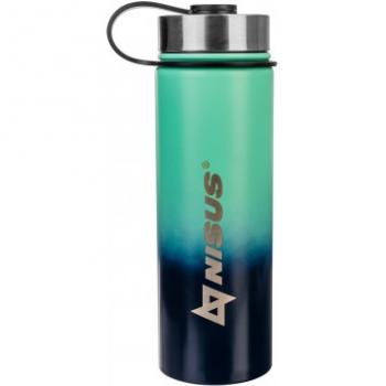 1 269 р. Термобутылка NISUS 530ML три крышки (синийбирюзовый) HELIOS n.tb-022-tb  с доставкой в г. Белгород. Увеличить фотографию 4