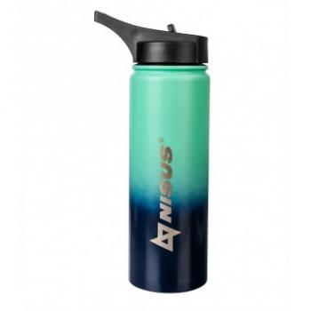1 269 р. Термобутылка NISUS 530ML три крышки (синийбирюзовый) HELIOS n.tb-022-tb  с доставкой в г. Белгород. Увеличить фотографию 3