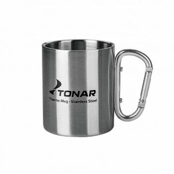 589 р. Термокружка ТОНАР 300ML ручка-карабин ТОНАР t.tk-032-300  с доставкой в г. Белгород. Увеличить фотографию 1