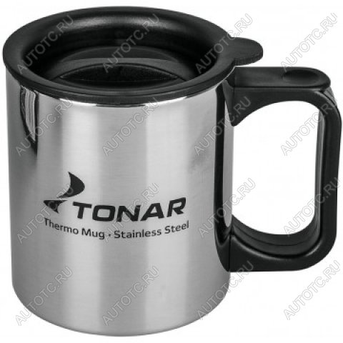 489 р. Термокружка ТОНАР 350ML с пластиковой крышкой ТОНАР t.tk-047-350  с доставкой в г. Белгород
