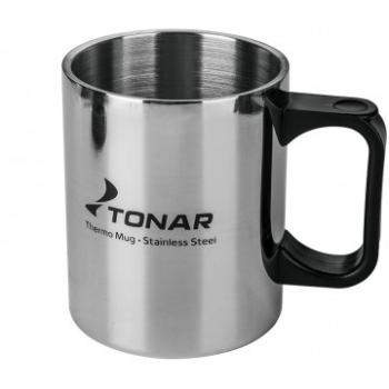 669 р. Термокружка ТОНАР 450ML с пластиковой крышкой ТОНАР t.tk-047-450  с доставкой в г. Белгород. Увеличить фотографию 3