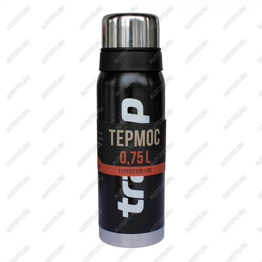 1 749 р. Термос TRAMP Expedition line 0,75 л., Черный TRAMP trc-031-9009  с доставкой в г. Белгород