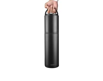 6 799 р. Термофутляр для вина VIN BLANC, черный ASOBU vpb1.06-black  с доставкой в г. Белгород. Увеличить фотографию 2