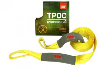 3 399 р. Трос буксировочный РИФ 11 т9 м (75 мм) РИФ str11-9  с доставкой в г. Белгород. Увеличить фотографию 1