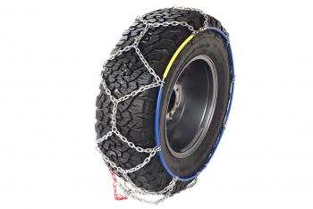 10 049 р. Цепи противоскольжения РИФ 4х4 "соты" 16 мм, 25570R18, 25575R17, 26575R16, 26555R19, 26565R18, 26570R17, 27560R18, 27570R16, 32x11,5R15 (к-т 2 шт.) РИФ rif18-0-0000267  с доставкой в г. Белгород. Увеличить фотографию 2