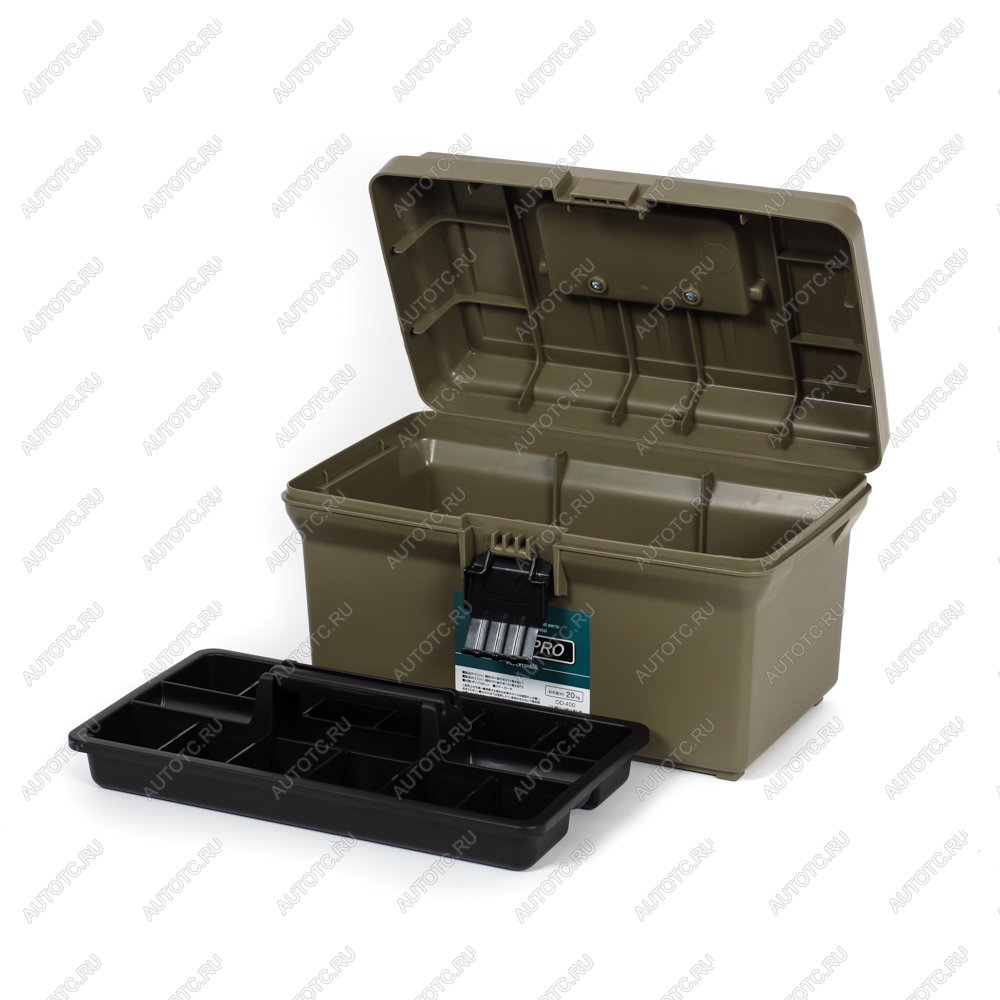 2 399 р. Ящик для инструмента IRIS HARDPRO 400 Хаки IRIS OHYAMA od-400kh-hp  с доставкой в г. Белгород