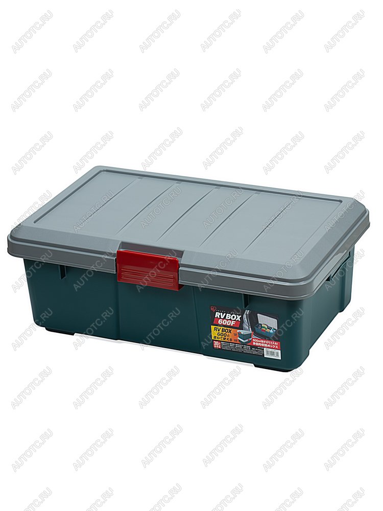 3 499 р. Ящик экспедиционный IRIS RV BOX 600F, 25 литров 60x37,2x22 см IRIS OHYAMA rv600f  с доставкой в г. Белгород