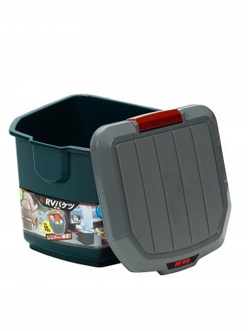 2 189 р. Ящик экспедиционный IRIS RV BOX Bucket 15B, 15 литров 34x32x28 см. IRIS OHYAMA bucket-15b  с доставкой в г. Белгород. Увеличить фотографию 2