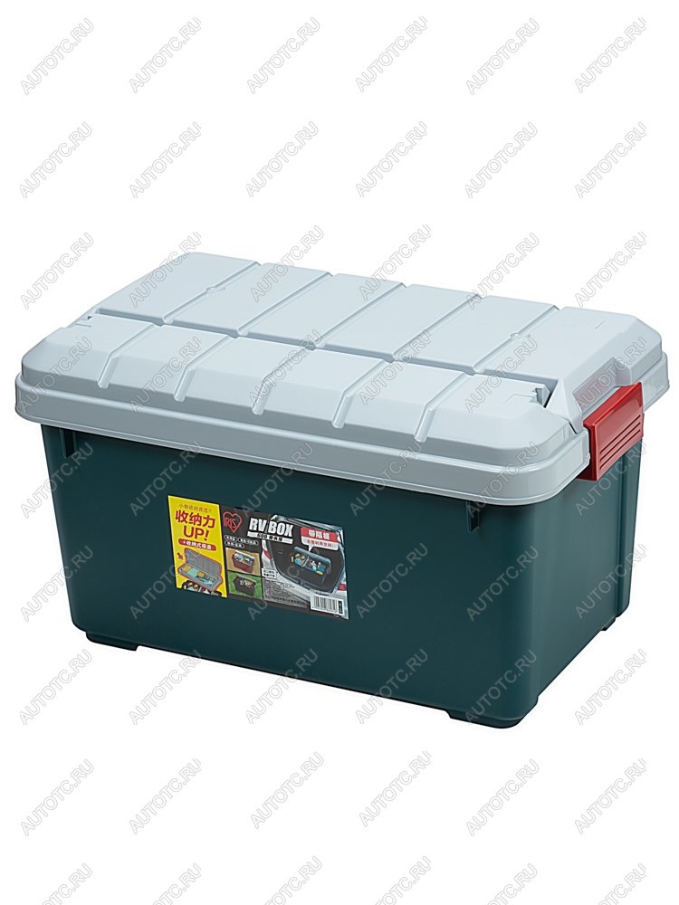 5 199 р. Ящик экспедиционный IRIS RV BOX RV600C c двойной разделенной крышкой, 40 л. 61,5x37,5x34 см. IRIS OHYAMA rv600c  с доставкой в г. Белгород
