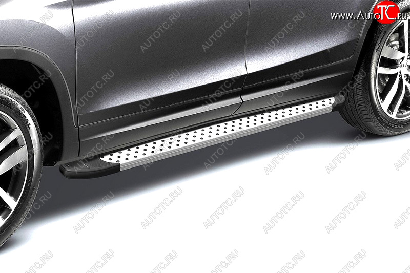 22 999 р. Комплект алюминиевых порогов Arbori Standart Silver длина 1800мм без крепежа Arbori alssdl1800  с доставкой в г. Белгород