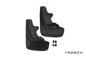 Брызговики передние CITROEN C-Crosser 2007-2013 (optimum) в коробке  Ситроен С-Кроссер FROSCH frosch.10.14.f13