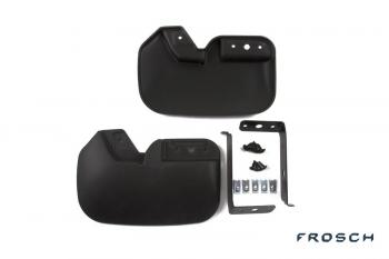 Брызговики передние FORD TRANSIT, 2014- фург. 2 шт. (optimum) в коробке  Форд Транзит FROSCH frosch.16.60.f18