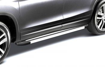 Комплект алюминиевых порогов Arbori Luxe Silver длина 1800мм без крепежа Arbori allsdl1800