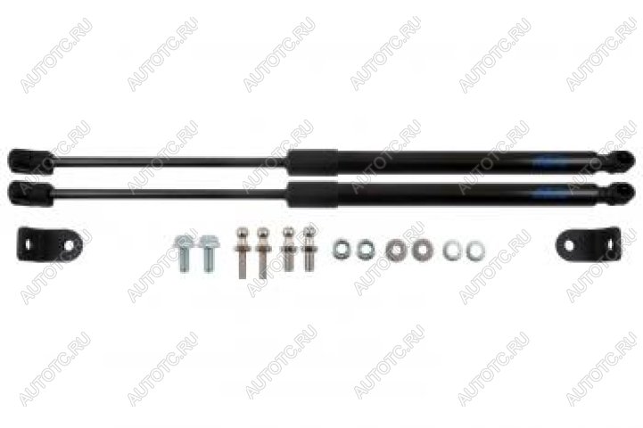 3 199 р. Упоры капота Arbori Mitsubishi Pajero 4 V80 дорестайлинг (2006-2011)  с доставкой в г. Белгород