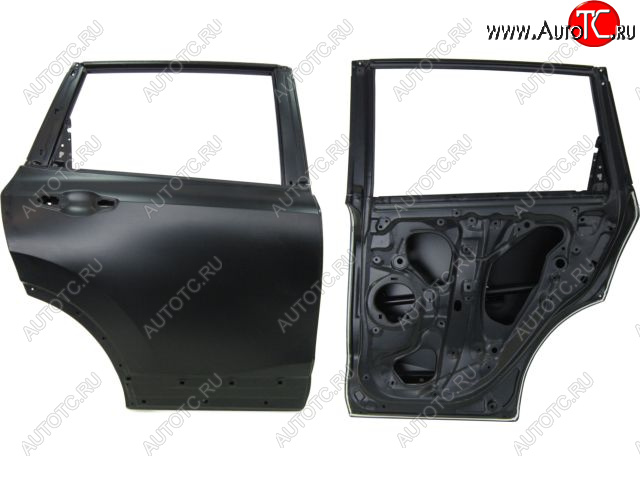 29 699 р. Правая дверь задняя BodyParts Honda CR-V RW,RT дорестайлинг (2016-2020) (Неокрашенная)  с доставкой в г. Белгород
