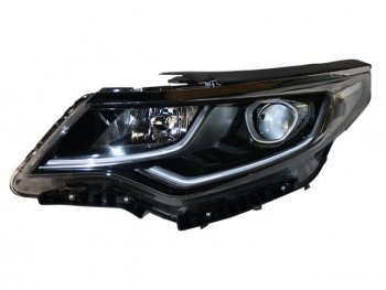 14 649 р. Левая фара (диодная) BODYPARTS KIA Optima JF седан рестайлинг (2018-2020)  с доставкой в г. Белгород. Увеличить фотографию 3
