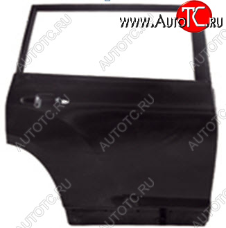 17 599 р. Правая дверь задняя BodyParts Toyota Highlander XU40 рестайлинг (2010-2013) (Неокрашенная)  с доставкой в г. Белгород