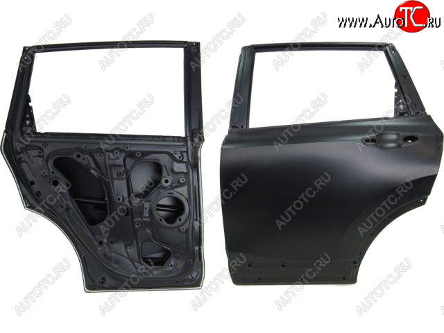 29 699 р. Левая дверь задняя BodyParts Honda CR-V RW,RT дорестайлинг (2016-2020) (Неокрашенная)  с доставкой в г. Белгород