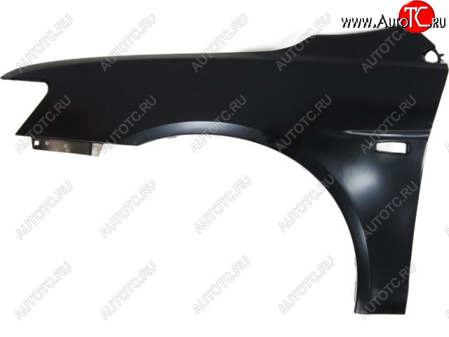 3 579 р. Левое крыло (с отверстием под повторитель поворота) BodyParts Mitsubishi Lancer 10 CY седан дорестайлинг (2007-2010) (Неокрашенное)  с доставкой в г. Белгород
