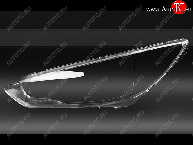 1 949 р. Стекло передней фары левое (пр-во Китай) BODYPARTS Ford Focus 3 седан рестайлинг (2014-2019)  с доставкой в г. Белгород