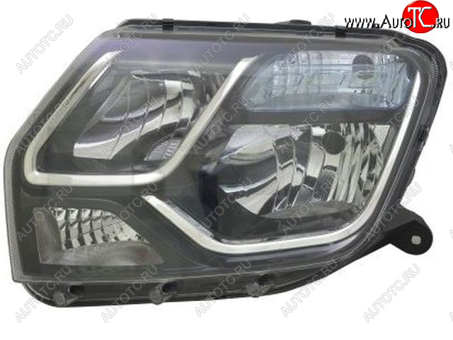 5 599 р. Левая фара передняя BodyParts Renault Duster HS рестайлинг (2015-2021)  с доставкой в г. Белгород