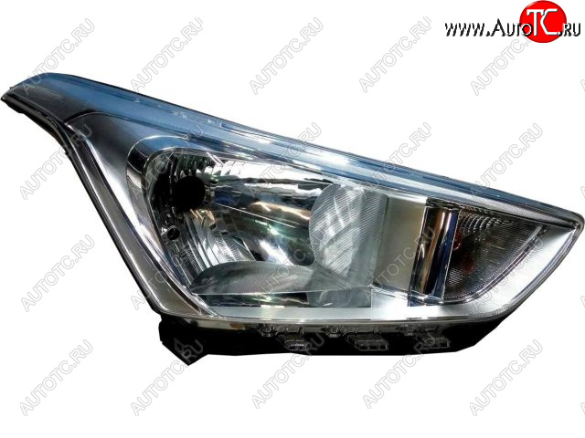 4 099 р. Правая фара (c электрокорректором) BODYPARTS Hyundai Creta GS дорестайлинг (2015-2019)  с доставкой в г. Белгород