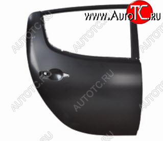14 399 р. Правая дверь задняя BodyParts Mitsubishi L200 4  дорестайлинг (2006-2014) (Неокрашенная)  с доставкой в г. Белгород
