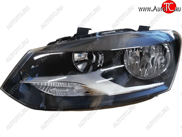 4 289 р. Левая фара (c электрокорректором) BODYPARTS Volkswagen Polo 5 хэтчбек дорестайлинг (2009-2015)  с доставкой в г. Белгород