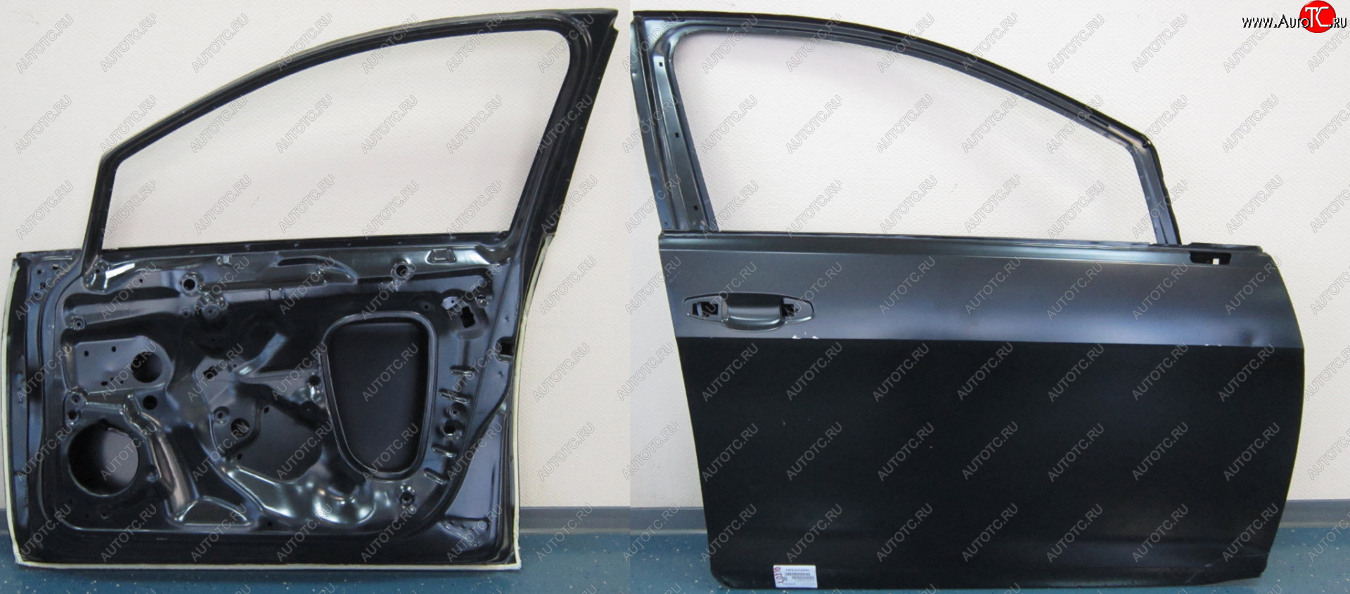 13 449 р. Правая дверь передняя BodyParts Volkswagen Golf 7 дорестайлинг, хэтчбэк 5 дв. (2012-2017) (Неокрашенная)  с доставкой в г. Белгород