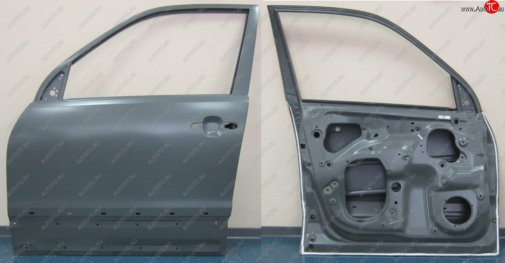16 999 р. Левая дверь передняя (с отверстием под молдинг) BodyParts Suzuki Grand Vitara JT 3 двери дорестайлинг (2005-2008) (Неокрашенная)  с доставкой в г. Белгород
